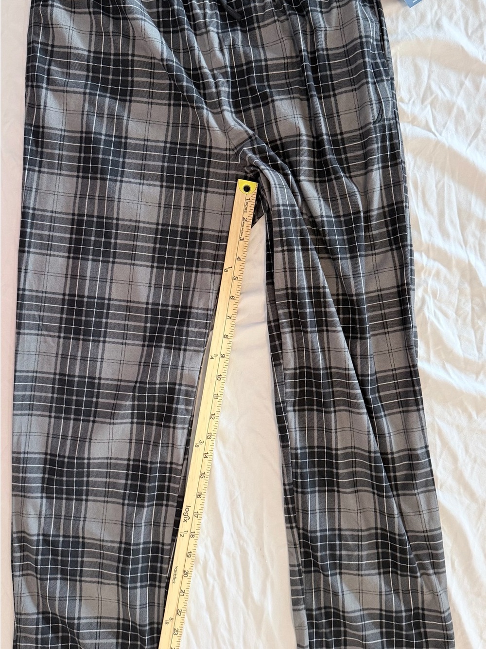 Nautica Black and Gray Plaid Lounge Pants for Kids